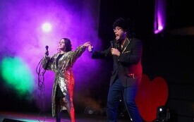 Kabaret Konkubenci w Miejsko-Gminnym Ośrodku Kultury w Osieku 