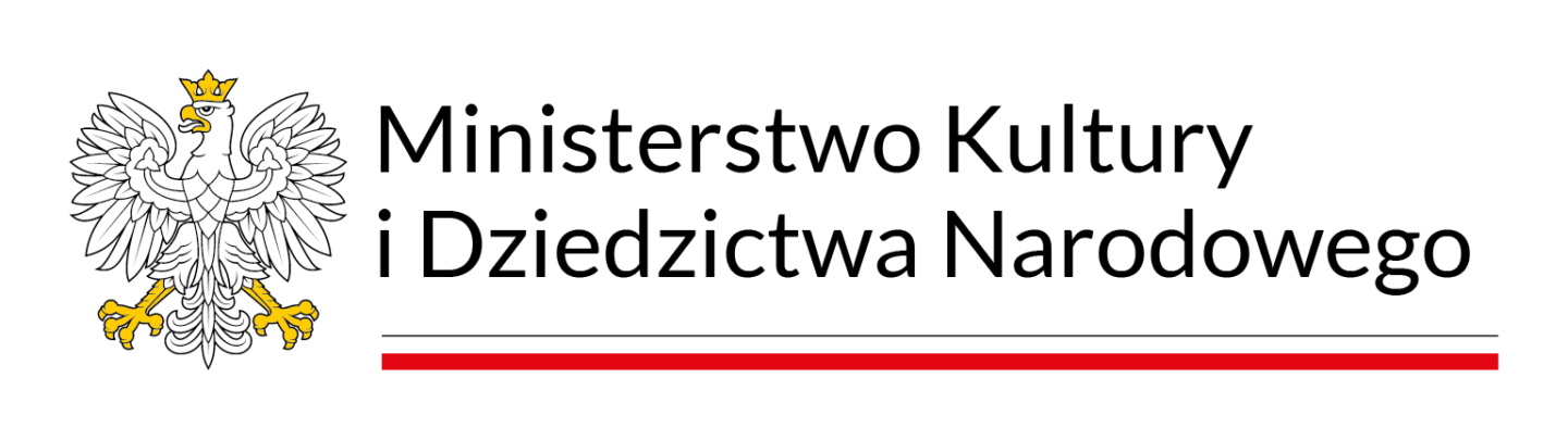 logo ministerstwa kultury i&nbsp;dziedzictwa narodowego