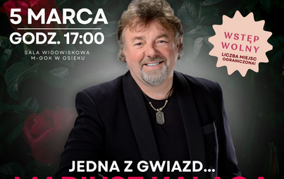 Koncert Mariusza Kalagi z okazji Dnia Kobiet 