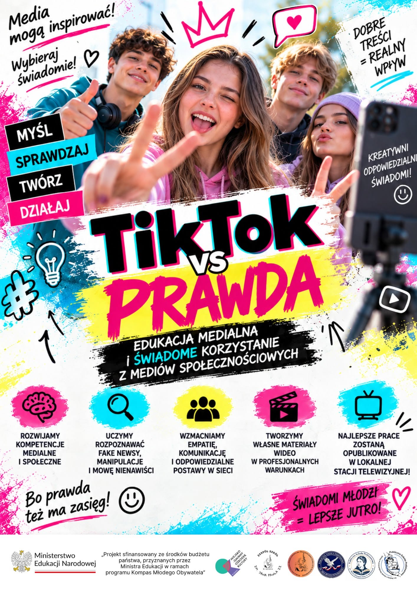 Plakat projektu Tiktok