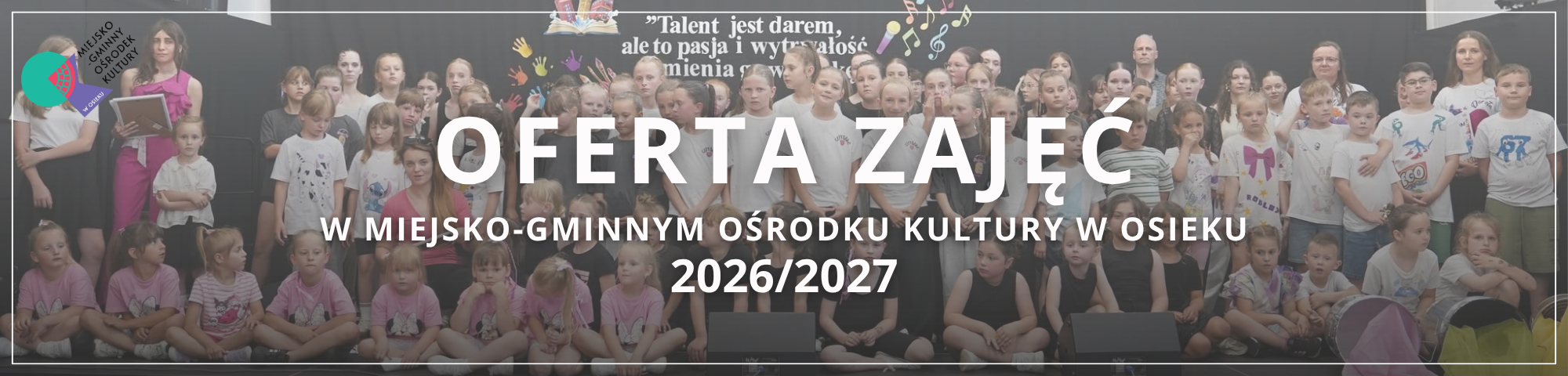 oferta zajęć plakat